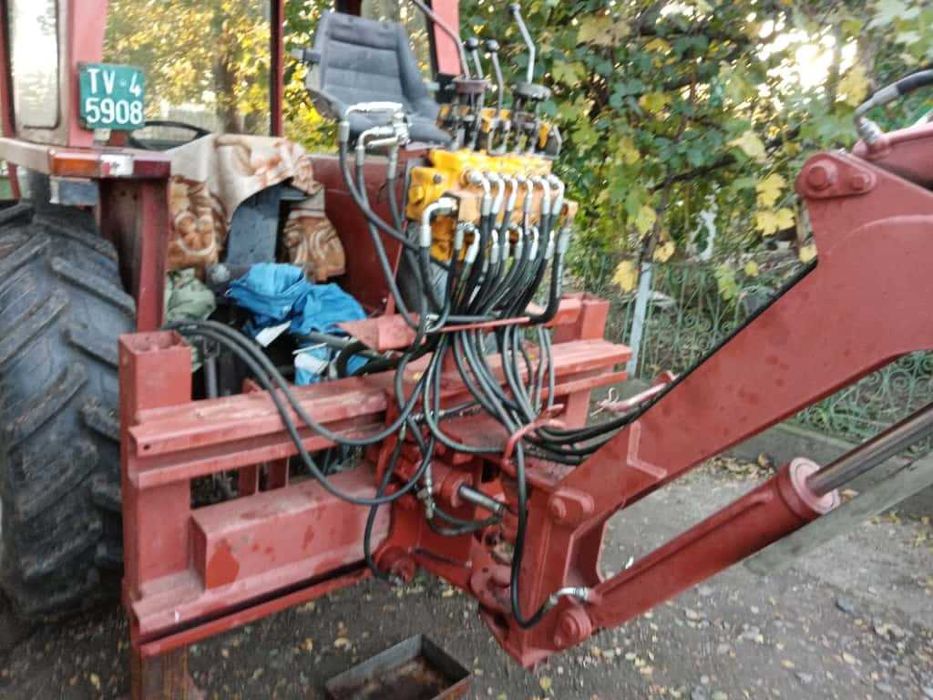 Brat retroescavator cu prindere in 3 puncte pentru tractor NOU