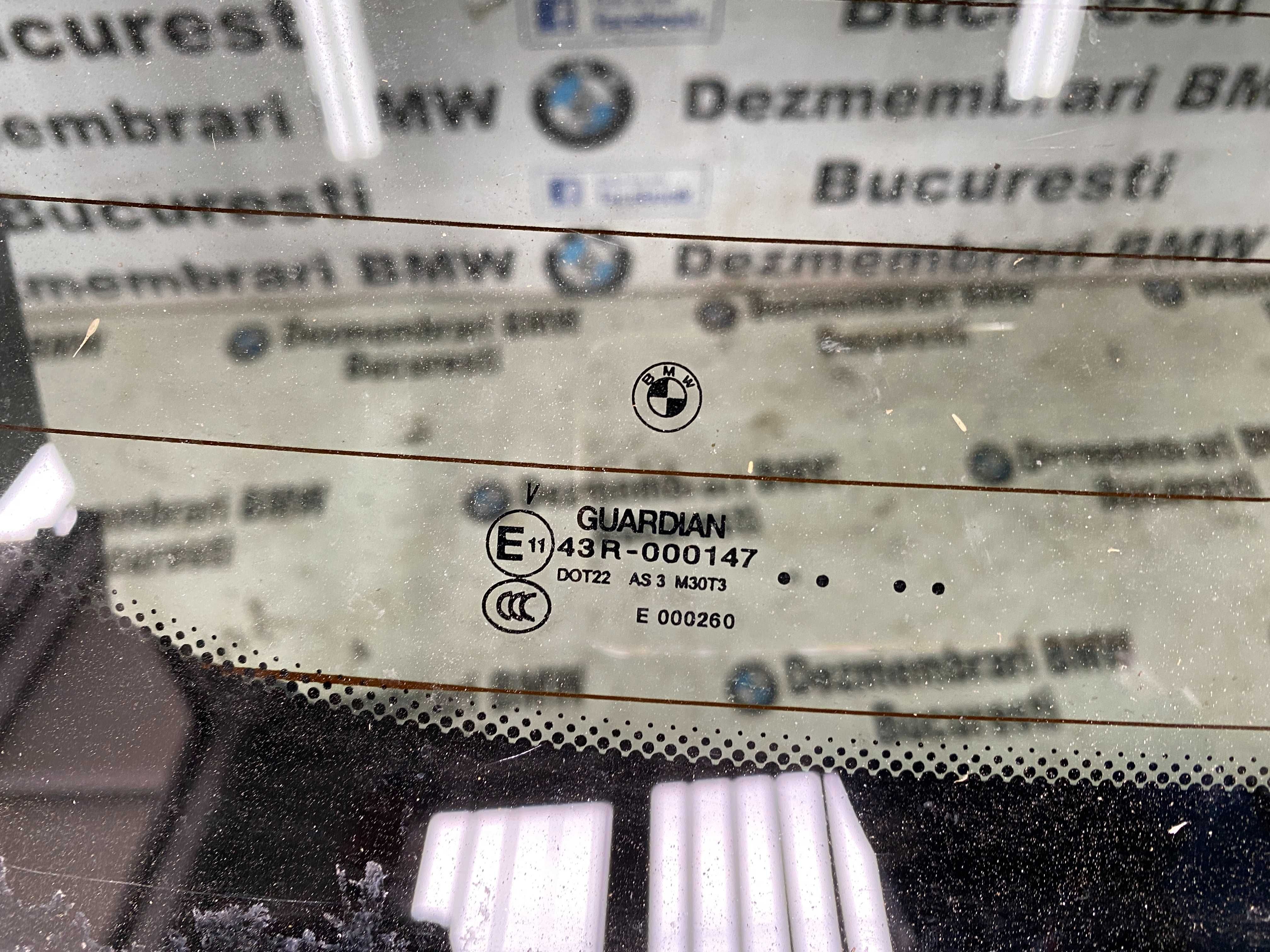Haion cu luneta original BMW seria 5 GT F07