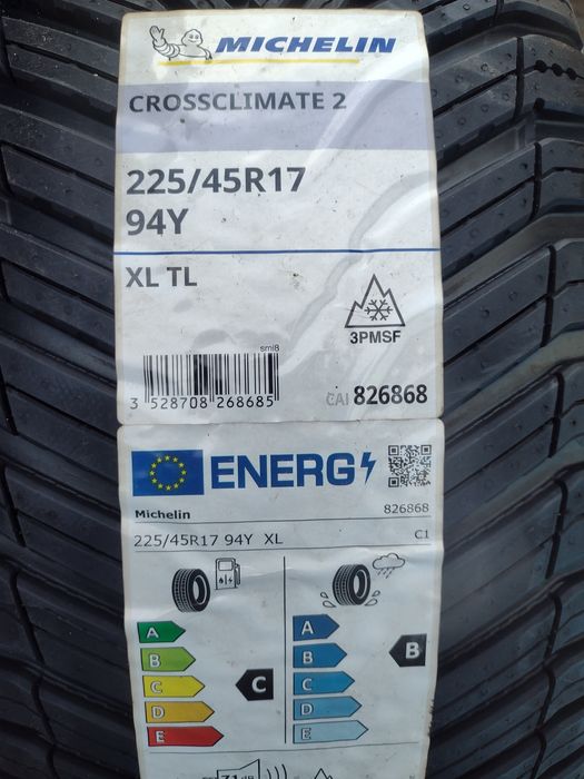 Нови 225/45/17 Michelin CrossClimate 2 dot3221