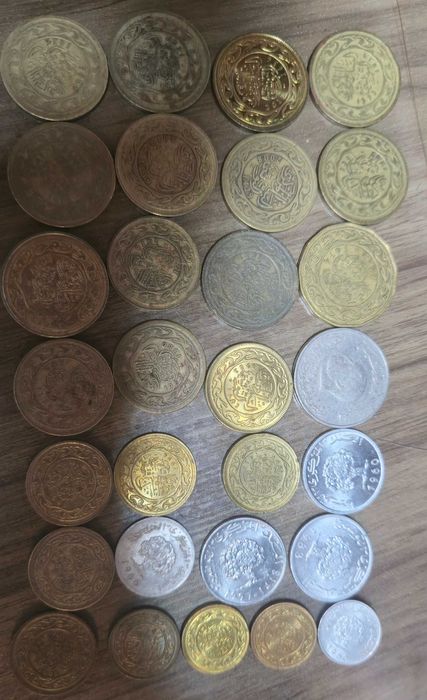монети Тунис 29 бр