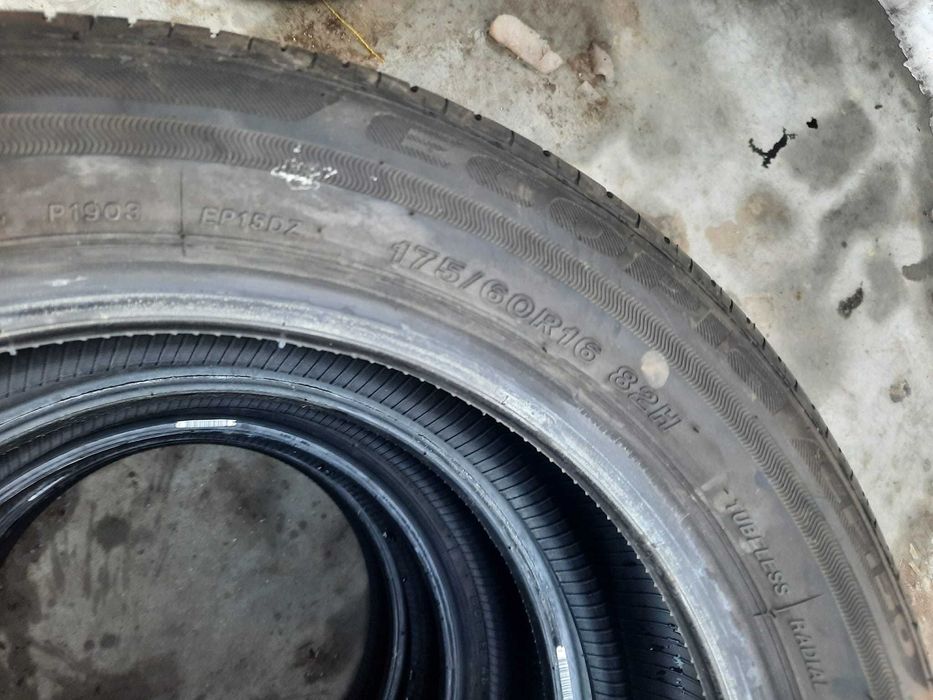 8 Броя 175/60/16 Bridgestone 7mm 2023 DOT