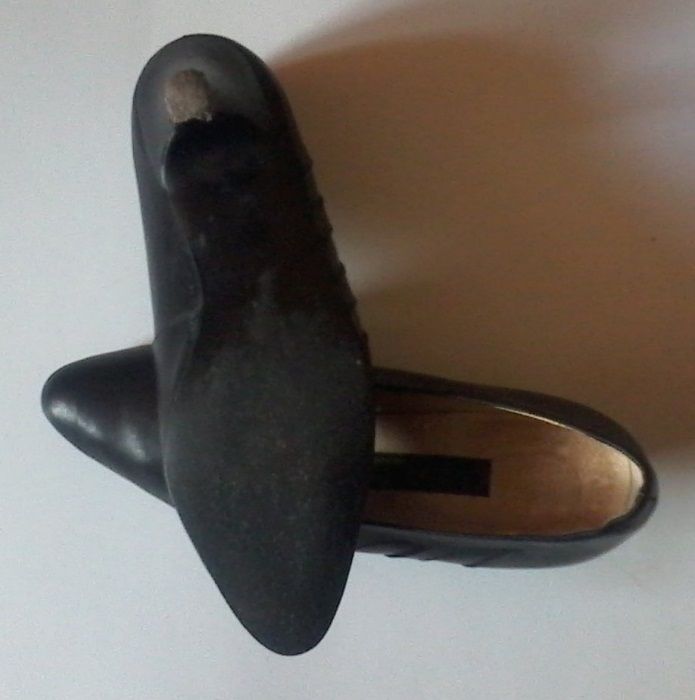 Дамски ботички, 37 номер, естествена кожа. Стелка 24см.