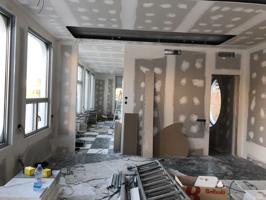 Rigips si tavane casetate