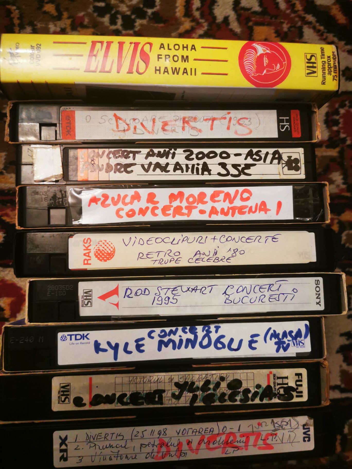 Caseta Concert Andre Asia 3SE Valahia VHS - 2000