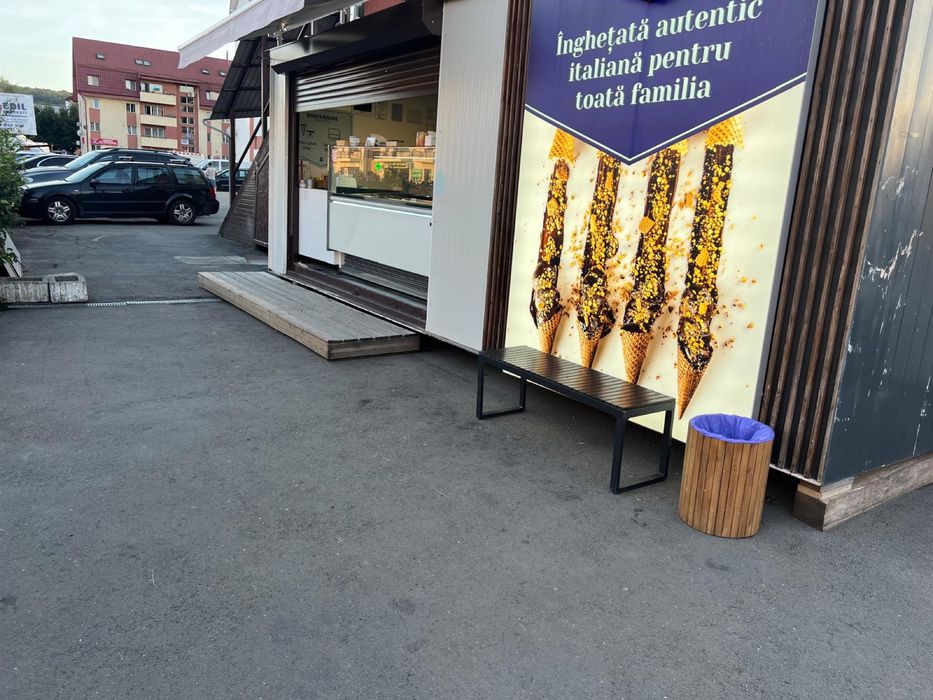 Vand afacere la cheie gelaterie in container