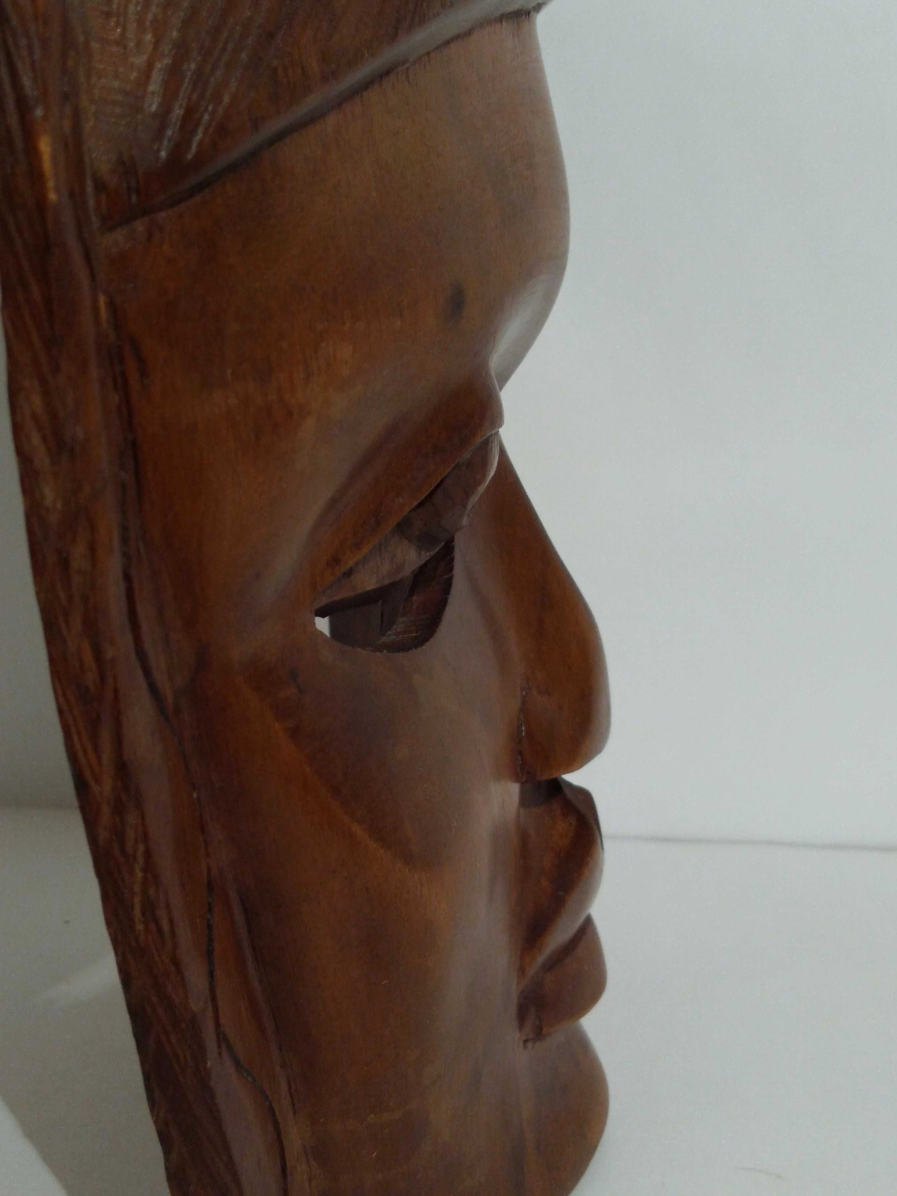 Masca tribala africana | veche sculptura in lemn exotic