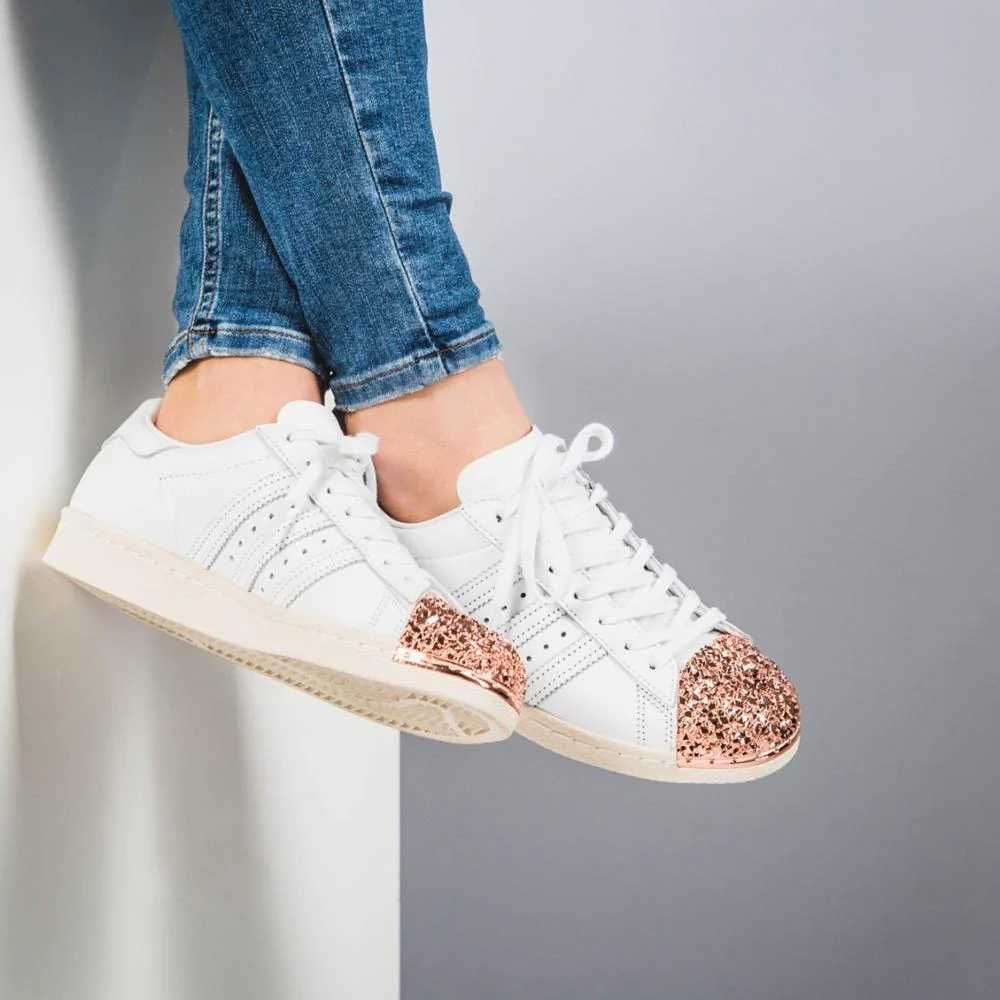 Оригинални кожени кецове * ADIDAS SUPERSTAR * EU37 1/3