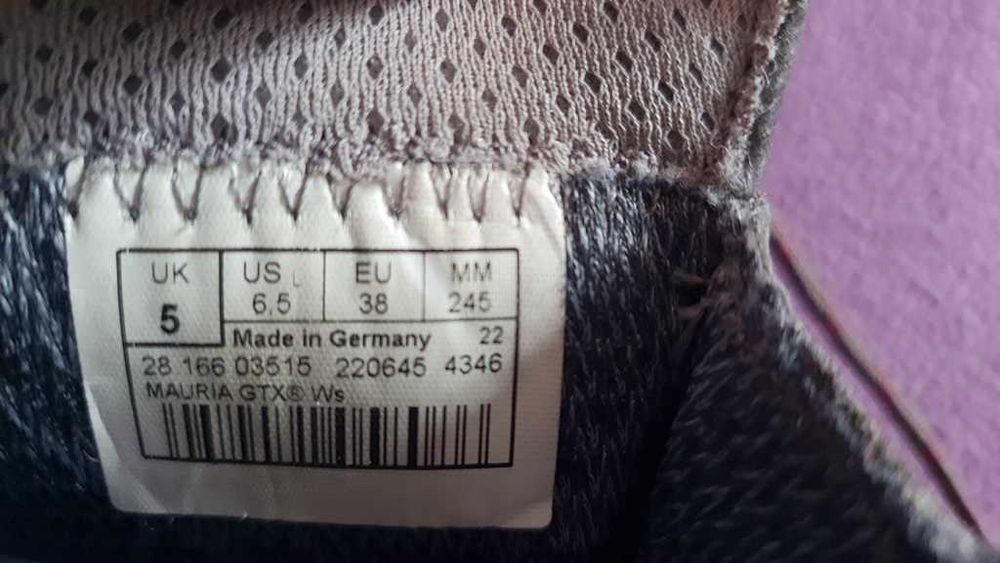 Ghete hikking LOWA Mauria Gtx goretex marimea 37,5 - 38