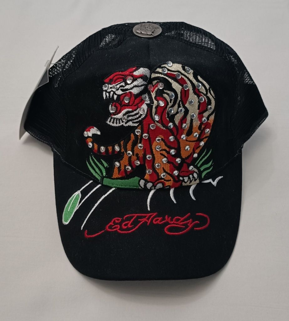 Ed Hardy Cap оригинална шапка с козирка One Size Fits All Универсален