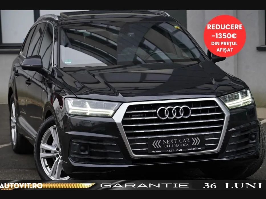Audi Q7 GARANTIE 36 LUNI*RATE*DISTRIBUTIE*S-Line Plus*7 Locuri*Panorama*Full