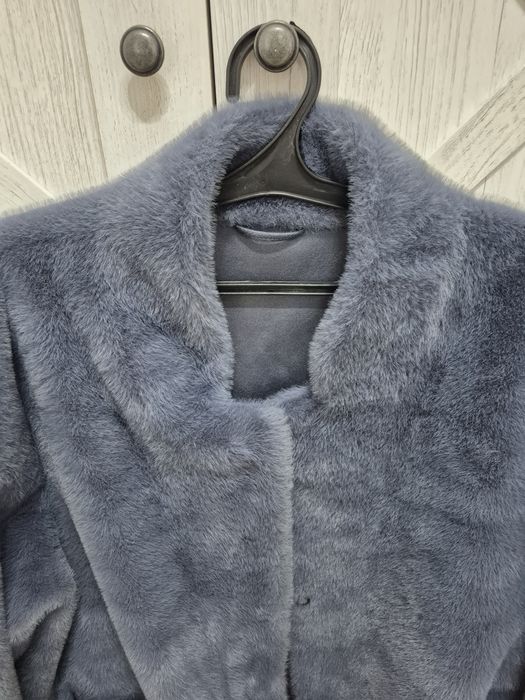 Шуба из искусственного меха