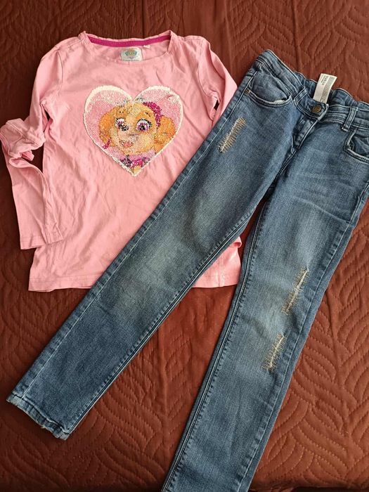 Лот за момиче р.128