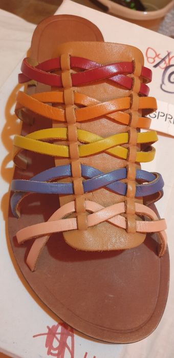 Дамски чехли 42 Естествена кожа ESPRIT