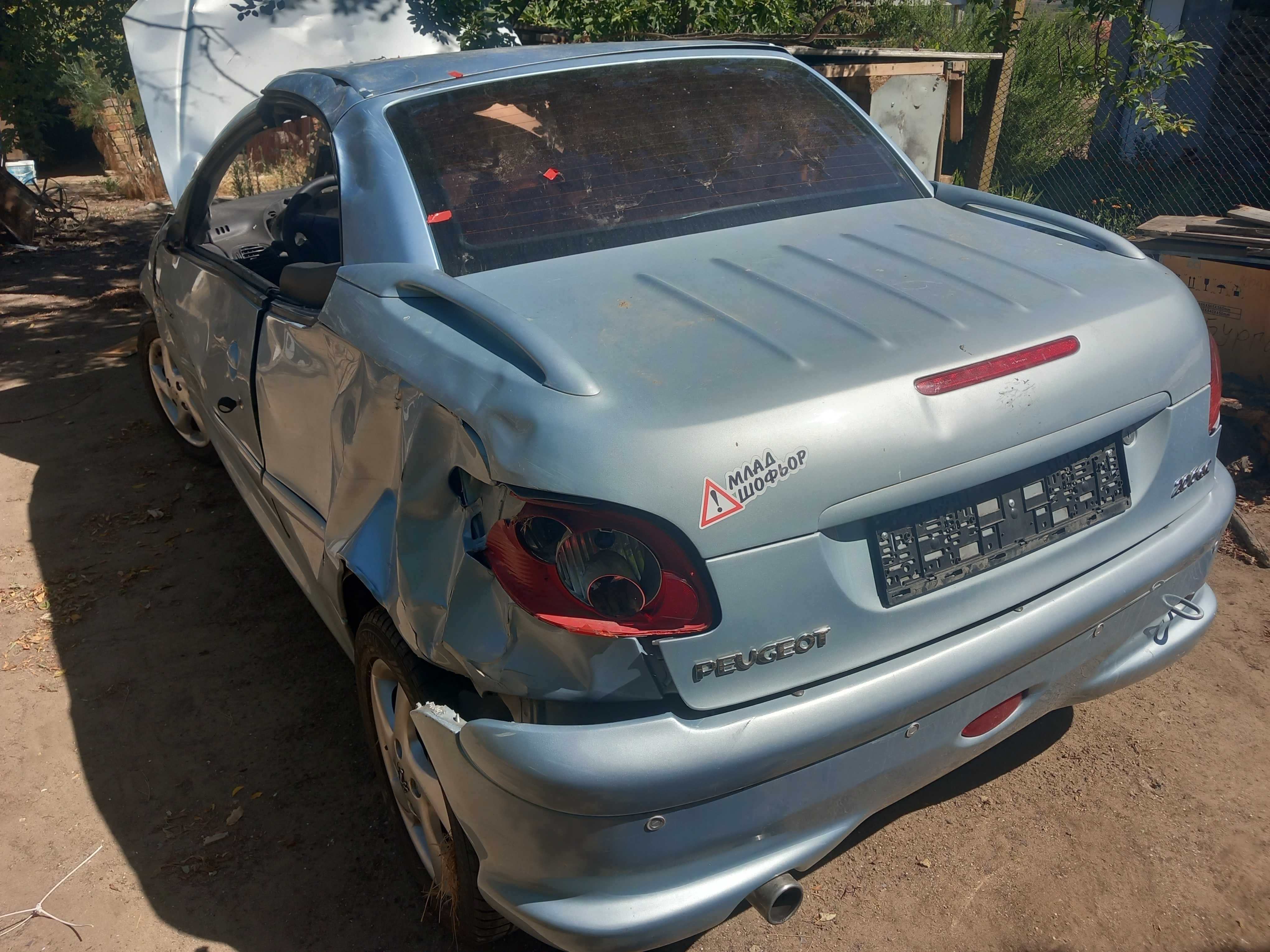 Пежо 206цц на части