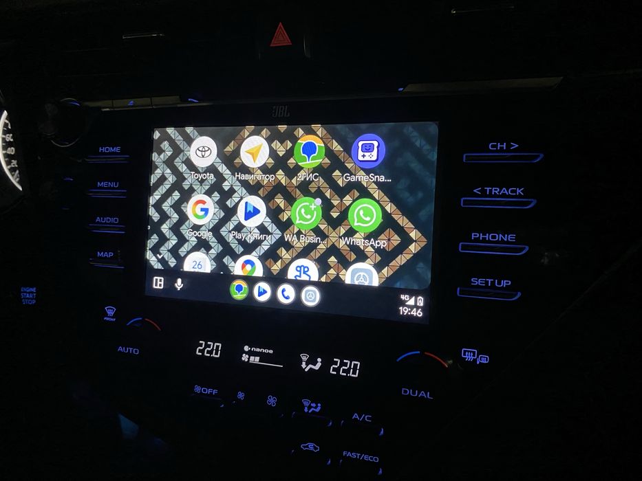 Установка Apple CarPlay / Android Auto Toyota Lexus (Астана)
