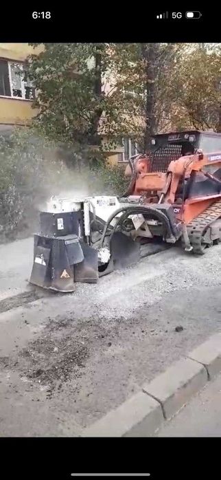 Simex T450 - Trencher masina de sapat santuri in beton