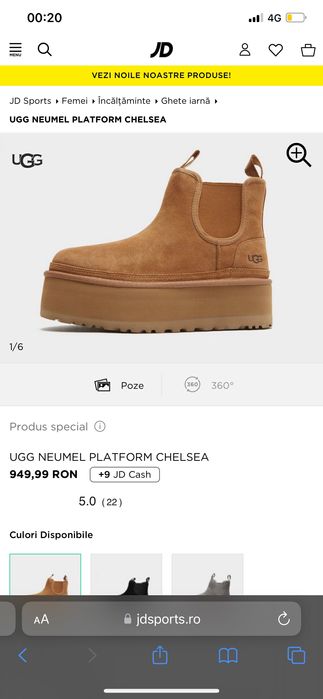 UGG Neumel nr.37 produs original