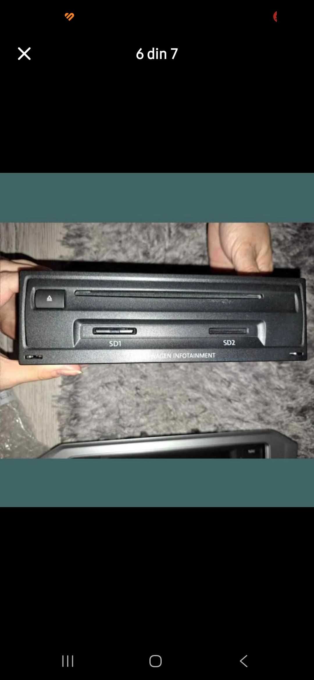 Vand navigație volkswagen passat b8 originala unitate multimedia