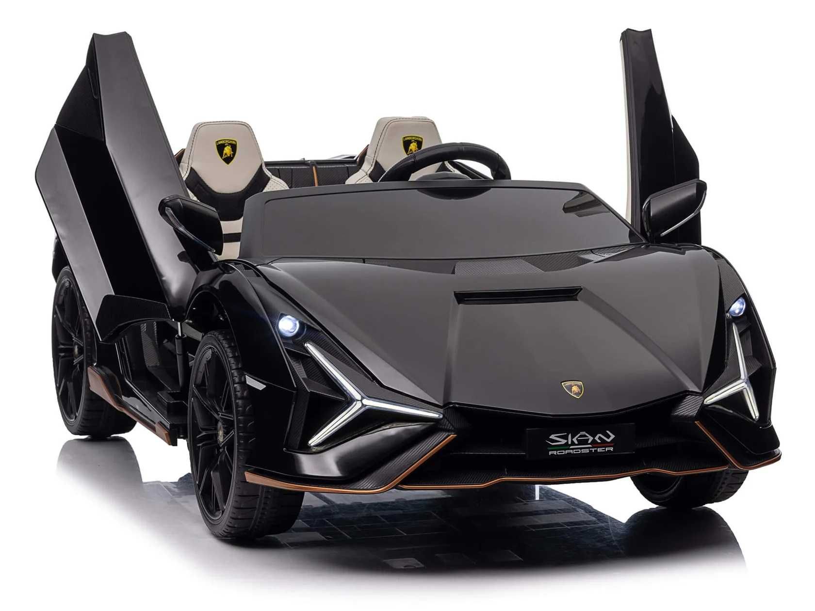 Акумулаторна Двуместна КОЛА Lamborghini SIAN  24V функция дрифт