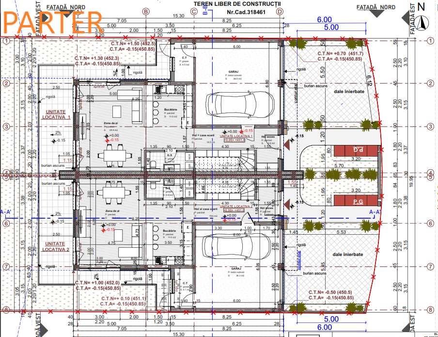 Duplex premium P+E+R cu panorama asupra orasului - Cart. Voronet