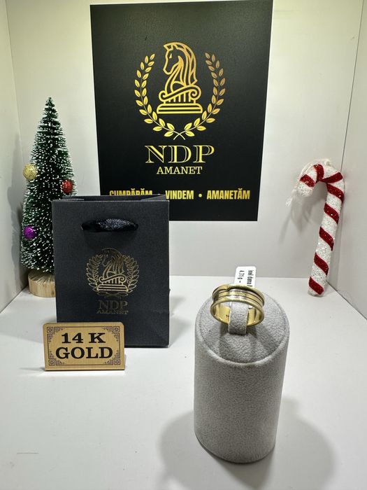 NDP Amanet NON-STOP Calea Vitan Nr. 121 Inel Aur Galben 14K