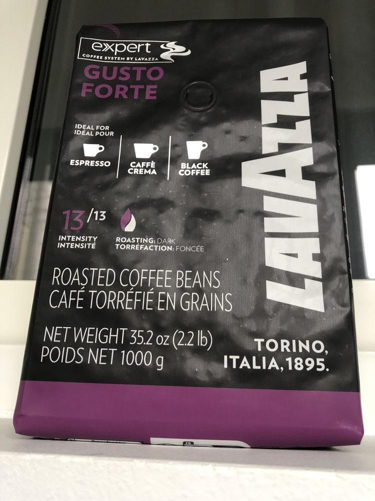 Cafea Boabe Lavazza Gusto Forte Expert, 1 Kg (transport gratuit)