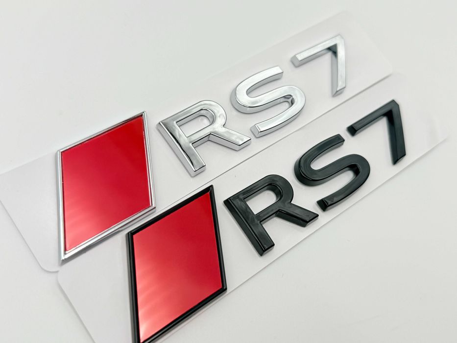 Emblema AUDI RS7 spate crom NOU