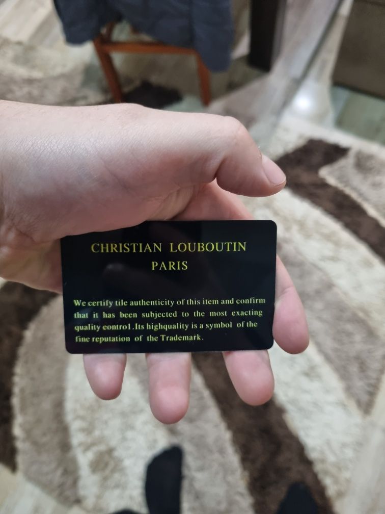 Christian louboutin red bottom 44