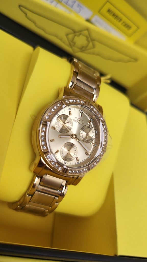 Дамски часовник Invicta Angel GOLD 33mm