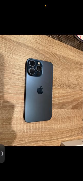 Telefon mobil Apple iPhone 15 Pro Max, 256GB, 5G, Blue Titanium