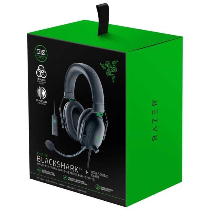 Игровой наушник Razer BlackShark V2 + USB Sound Card