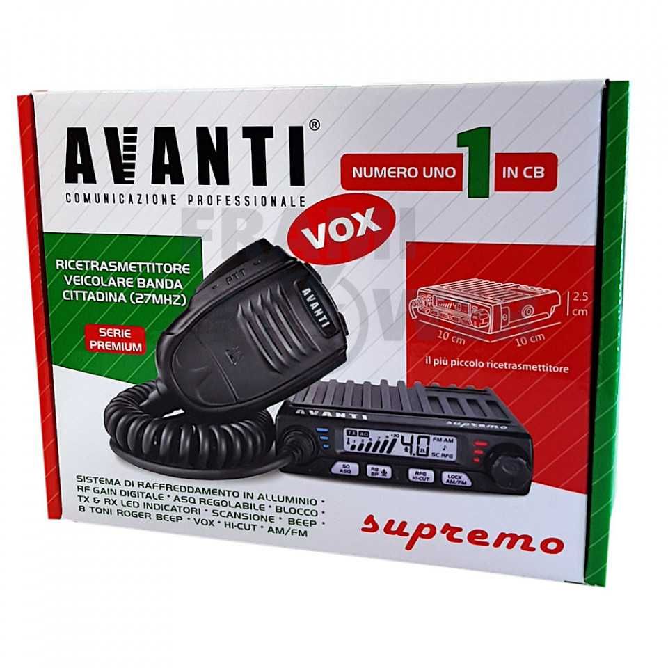 Statie CB Avanti Supremo pachet cu antena