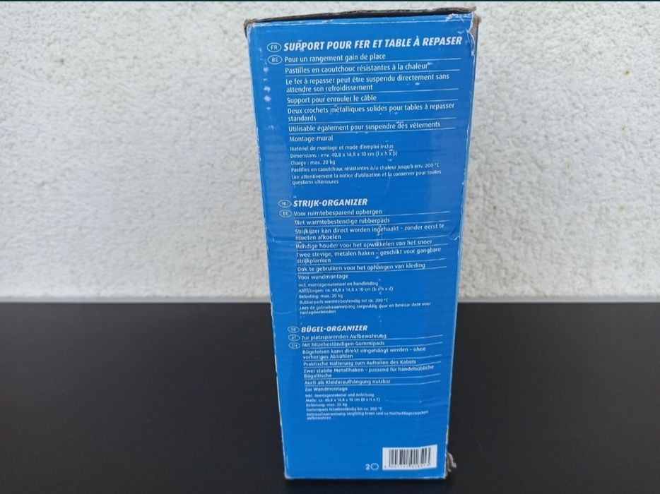 Suport organizare fier masa de calcat haine organizator aquapur