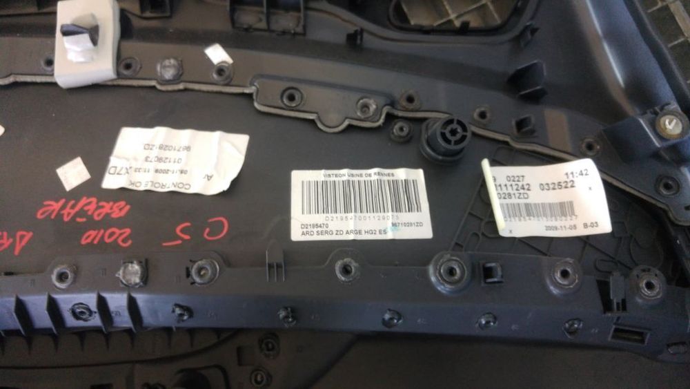 fata usa dreapta spate citroen c5 3 dupa 2008 96710281zd