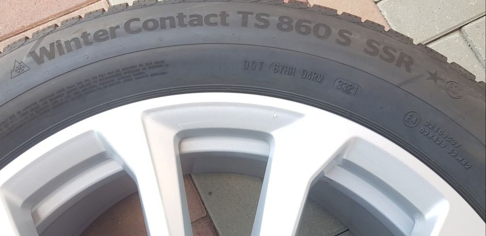 Jante BMW 20 X7 G07 echipare iarnă 255 55 20 Continental RSC DOT 2021