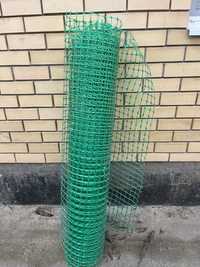 Забор/ пластиковая сетка рабица