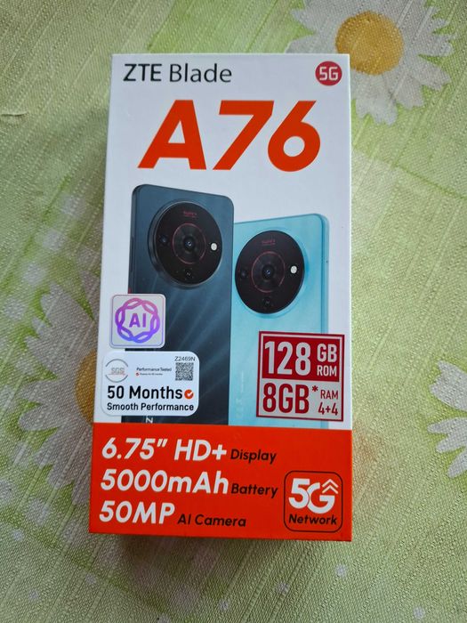 ZTE Blade A76 5G Network