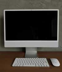 iMac 24" procesor M1, 8GB, 256GB SSD, 8-core - Argintiu