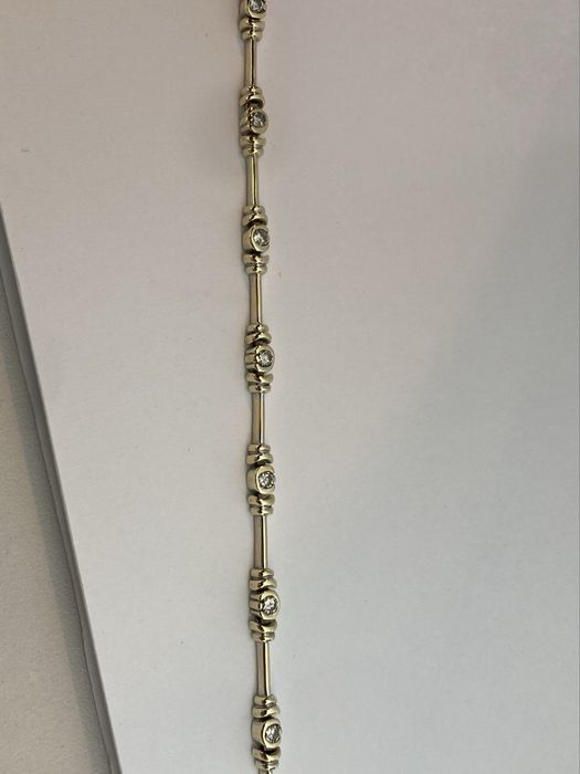 Bratara aur cu diamante 0.50ct