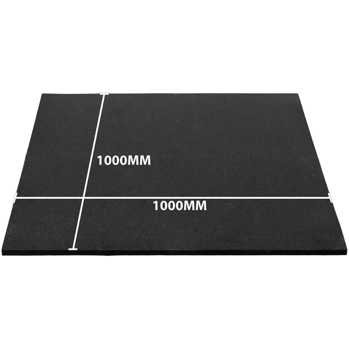 Гумена  фитнес настилка 100 ×100×1,5 см.  на плоча/Подова настилка