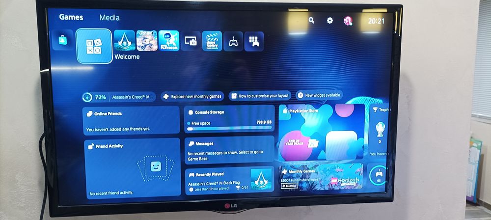 Playstation 5 slim, disk edition, 1Tb, dualsense controller