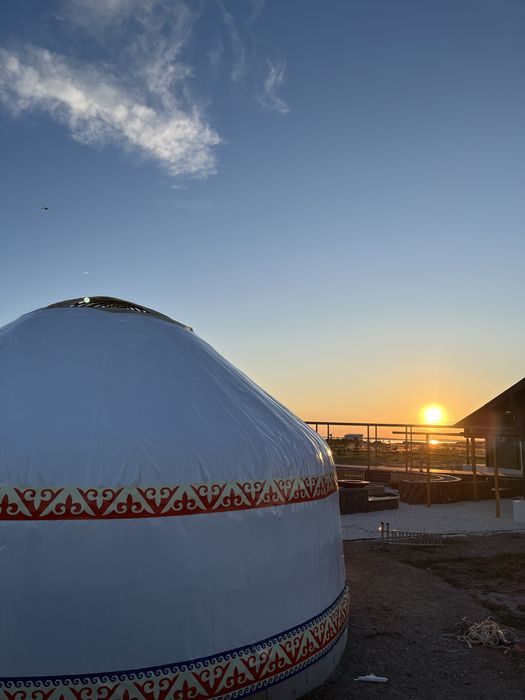 Железные юрты и покрытие на юрту
