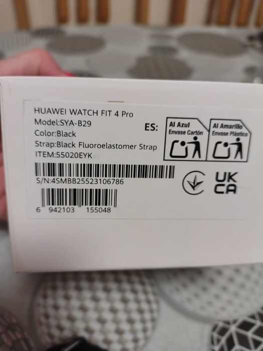 Huawei watch fit 4 pro