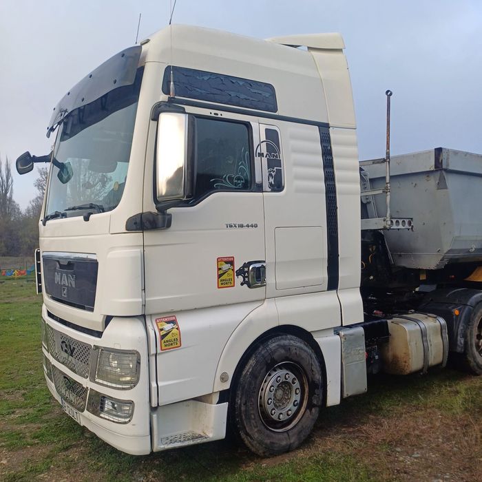 Ansamblu basculabil Man tgx euro5 si remorca Schmitz 2007