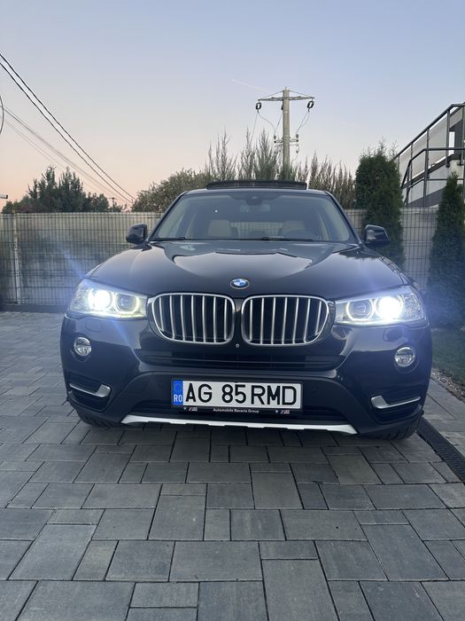 BMW X3, F25-facelift, 190 cai, distronic, camere 360, panoramic
