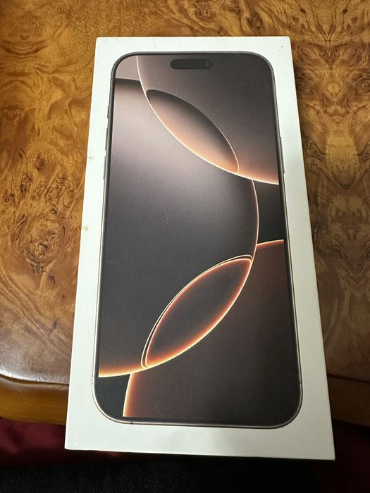 Iphone 16 pro max 256 gb desert titanium masla