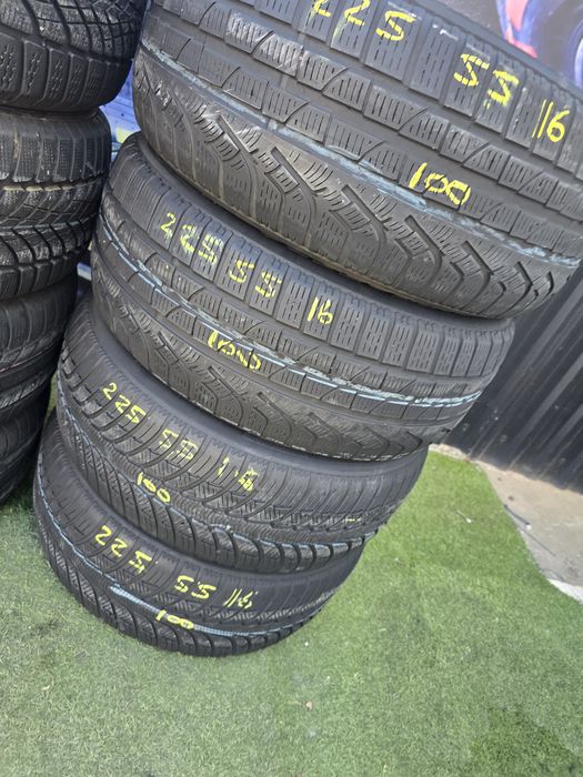 225.55.16 2x dunlop m+s toyo