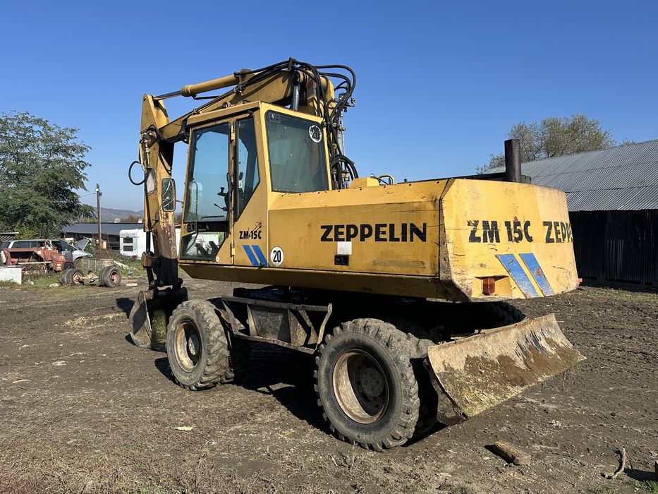 Vand Excavator pe roti Zeppelin ZM15