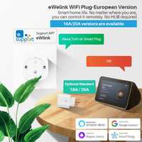 Wi-Fi Smart контакт eWeLink, 16 А.  ългарско упътване
