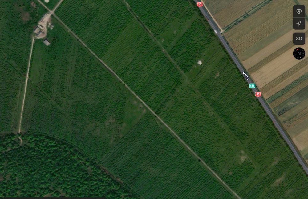 Vând direct ca persoană fizicǎ (proprietar) teren în Şomcuta Mare